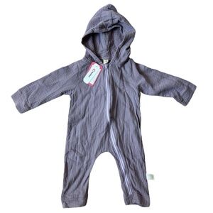 NWT PatPat Lovely Dino Hooded Long Sleeve One Piece